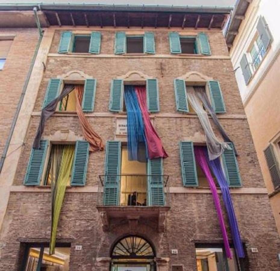 Casa Del Teatro Appartamento Con Splendida Terrazza Di Fronte Al Teatro Rossini Pesaro Eksteriør bilde